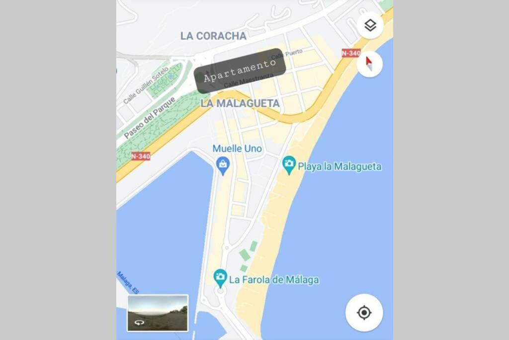 Nuevo Apartamento Lujo Playa Malagueta-Centro Málaga Exterior foto