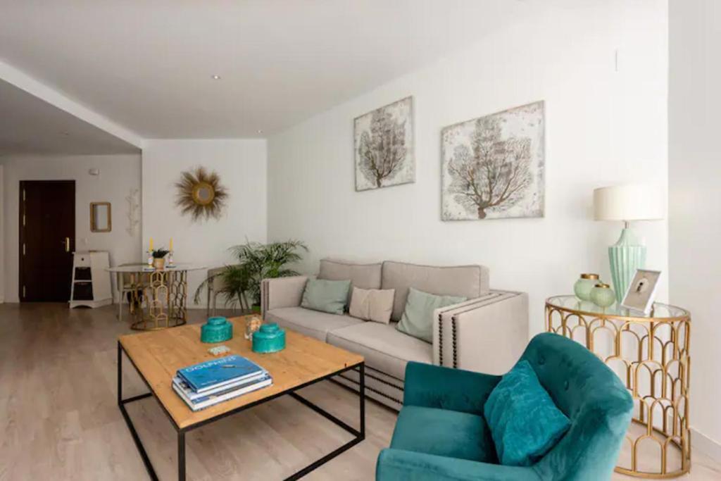 Nuevo Apartamento Lujo Playa Malagueta-Centro Málaga Exterior foto